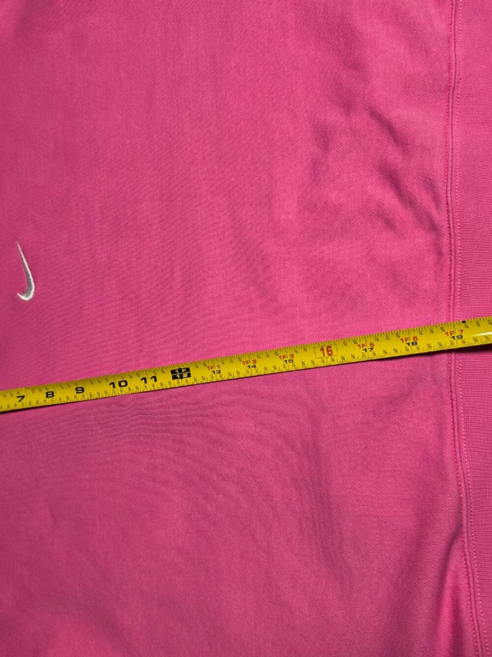 Nike Phoenix Fleece Women's Pink Crewneck Oversized Cropped Sweatshirt Sz M - Picture 10 of 12
